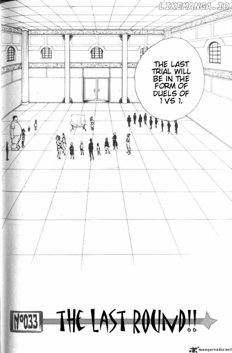 Hunter x Hunter, Chapter 33 image 03
